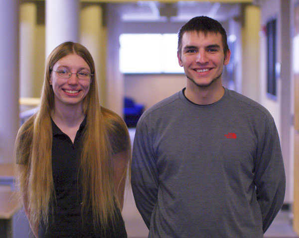 12 China Interns web MIRANDA AXELSEN, Alton, and Jake Phillips, Forsyth, departed Monday, Feb. 13, for China to study and serve internships at Missouri State University-West Plains’ branch campus at Liaoning Normal University in Dalian. For the next four months, they will join Chinese students in nine credit hours of classwork and work in the campus’ writing center as English tutors. Before starting classes on Feb. 20, the students will spend a few days in Beijing and tour the Great Wall, Tiananmen Square and the Forbidden City. They will return June 15. University officials said this study abroad program is “an amazing opportunity” for any student who wishes to learn more about the world. For more information about the study abroad opportunities available at Missouri State-West Plains, contact the academic affairs office at 417-255-7272. (Missouri State-West Plains Photo)
