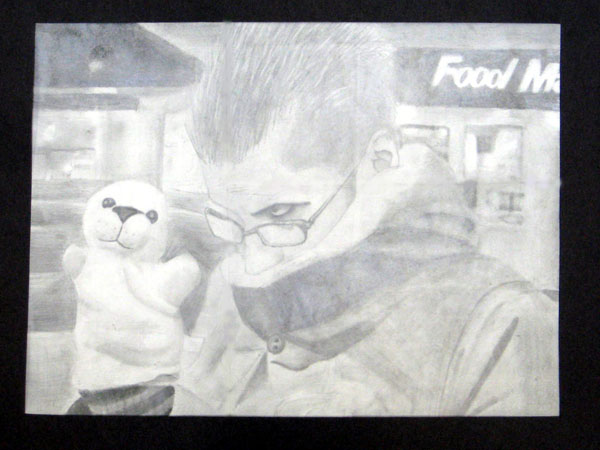 THIS PENCIL DRAWING by Sara Corniels of Willow Springs Middle School won the “Best of Show” ribbon at the 2011 Art Around Town exhibit. This year’s exhibit is set for April 20-30 on the mezzanine at the West Plains Civic Center and is being hosted by Missouri State University-West Plains’ University/Community Programs Department. (Photo provided)