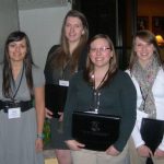 FOUR STUDENTS from Missouri State University-West Plains were invited to attend Missouri Governor Jay Nixon’s 26th annual Governor’s Student Leadership Forum on Faith and Values Jan. 9-11 in Jefferson City. The event gives student leaders from across the state the opportunity to gather with leaders in politics and business to discuss the servant leadership philosophy of Jesus of Nazareth, according to information provided by the governor’s office. “The Governor’s Student Leadership Forum believes the future prosperity of Missouri depends on a multigenerational dialogue about faith and values that guide a leader’s actions,” organizers said. The forum is not religious, and participants of all faiths are welcome, they added. From left are students Perla Quintana, Rogers, Ark.; and Melissa Hall, Natasha DeShazo and Kori Lancaster, all of West Plains (Photo provided)