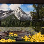 THIS TWO-DIMENSIONAL acrylic painting created by Jenna Collier of Glenwood School took best of show honors at the 2014 Art Around Town exhibit. This year’s event is set for April 8-19 at the Gallery on the Mezzanine at the West Plains Civic Center and is being hosted by the Missouri State University-West Plains University/Community Programs (U/CP) Department. (Photo provided)