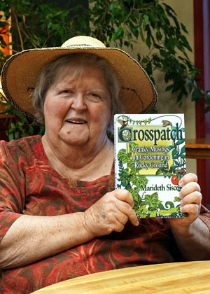 LOCAL AUTHOR Marideth Sisco will sign copies of her book Crosspatch: Cranky Musings on Gardening on Rocky Ground from 4:30 to 6 p.m. Thursday, March 3, at Kellett Hall, 905 W. Main St., on the Missouri State University-West Plains campus. The event is being hosted by Friends of the Garnett Library. (Photo provided)