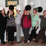 HATS OFF TO OZARK Independent Living (OIL) for being a bronze level sponsor of Missouri State University-West Plains’ annual auction April 11 at the West Plains Opera House. The auction is celebrating its 20th year this year with a “Mad Hat” theme, and everyone is encouraged to wear their favorite funny hat. Tickets for the auction are $35 each or $350 for a reserved table of eight. Funds raised will go toward expanding the footprint of the campus, university officials said. Visit http://wp.missouristate.edu/development/auction.htm to purchase tickets and see a list of auction items. From left above are auction committee member Aimee Staggenborg; OIL representatives Kathy Bauer, Kathy Harrington and Cindy Moore; and Amanda Niemotka and Melody Hubbell of the university’s development office. (Missouri State-West Plains Photo)