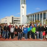 STUDENTS IN DR. RAJIV THAKUR’S World Regional Geography (GRY 100) classes at Missouri State University-West Plains recently traveled to Springfield to visit with experts from the Springfield Chamber of Commerce and the City of Springfield’s planning department to learn about the significance of geographic learning and the applications of geographic information systems (GIS). They also toured historic Walnut and Commercial Streets and met with representatives from the geography, geology and planning department at Missouri State University. Front row from left are Kyle Taylor, West Plains; Kaitlyn Lamkin, Wappapello; April Hogan White, Willow Springs; Jane Halsey, West Plains; Gloria Wood, Thayer; Rebecca Malam, Houston; Lea Harris, Licking; Kendra Belcher and Caitlin Gross, both of West Plains; Elizabeth Hayes, Houston; Krya Bunch, Willow Springs; Tiffany Braswell, St. Louis; and Thakur. Back row: Mary Davis, Nixa, member of the geology faculty at Springfield; Jennifer James, Paul Bradshaw, Robert Sands and Keith Seeley, all of West Plains; Sylest Christopher, Mtn. View; Whitney Slaughter, Thayer; David Miller, West Plains (partially hidden); Bucky Rodriguez, Yucca Valley, Calif.; Amanda Collins, West Plains; and Hannah Hurst and Blake Horton, both of Thayer. (Photo provided)
