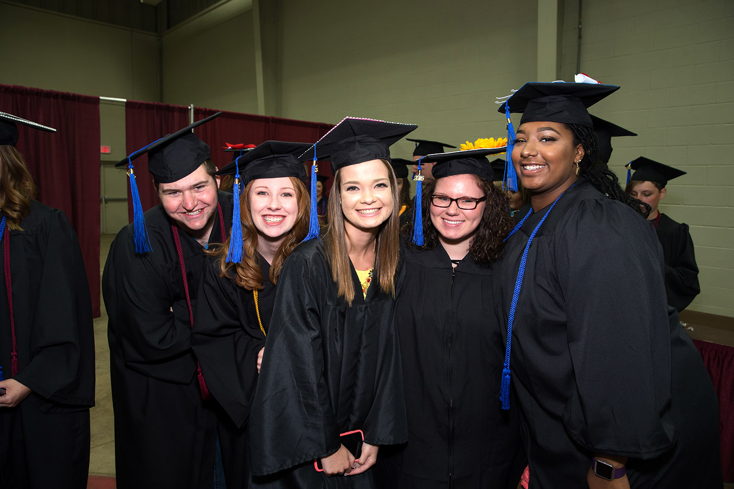 Graduates from the Missouri State-West Plains 2016 Commencement Ceremony.