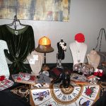 Clothing, jewelry and other items are displayed at last year's Friends of the Garnett Library fall fashion show.
