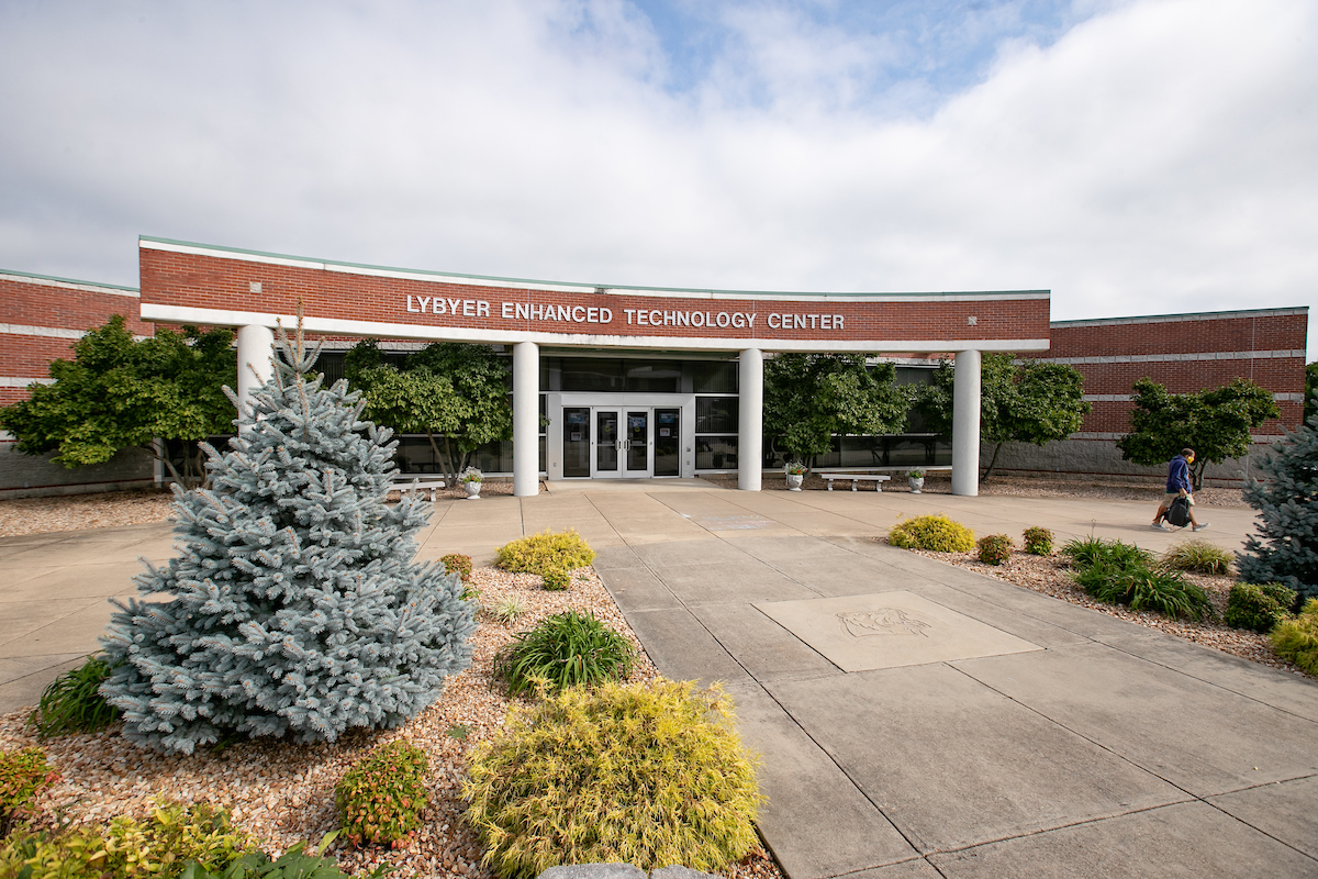 Entrance of Lybyer Technology Center