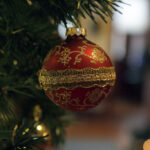 Ornament hanging on tree