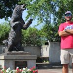 Baseball coach, Kadem Tharp.