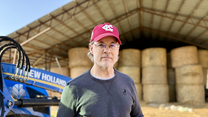 An image of Dr. Brooks Blevins wearing a red cap.